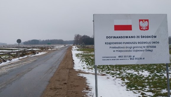Nowy Rozdział dla Drogowej Infrastruktury: Przebudowa Drogi Gminnej Nr 107688B w Dąbrowie – Dołęgach