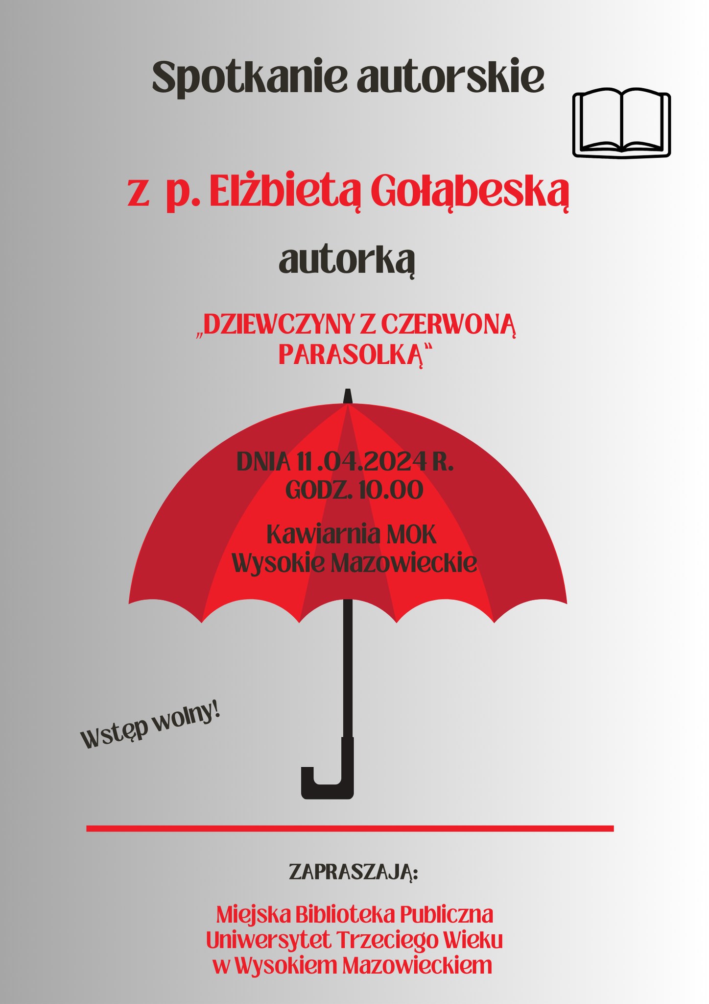  Spotkanie z Elżbietą Gołąbeską w ramach Saloniku Literackiego